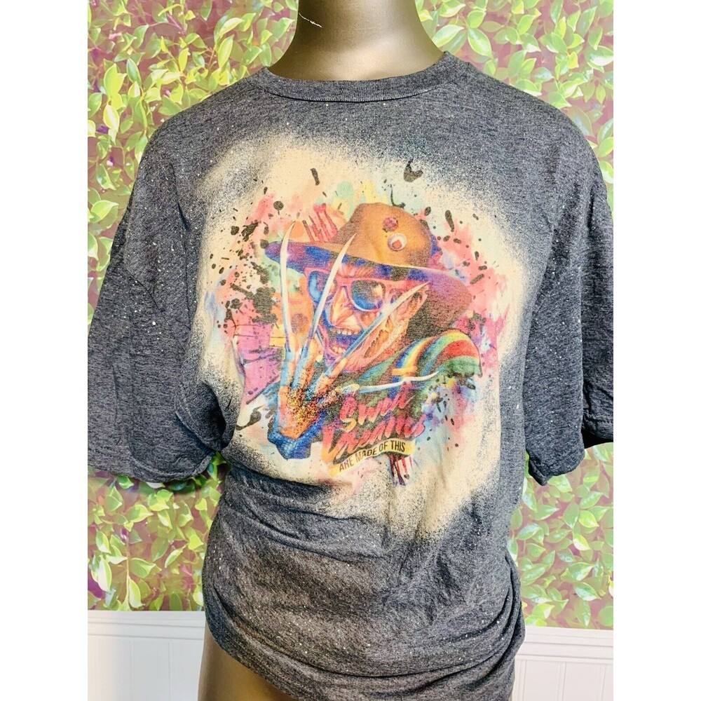 Bleached Custom T-Shirt Kruger Sweet Dreams XL Unisex Halloween